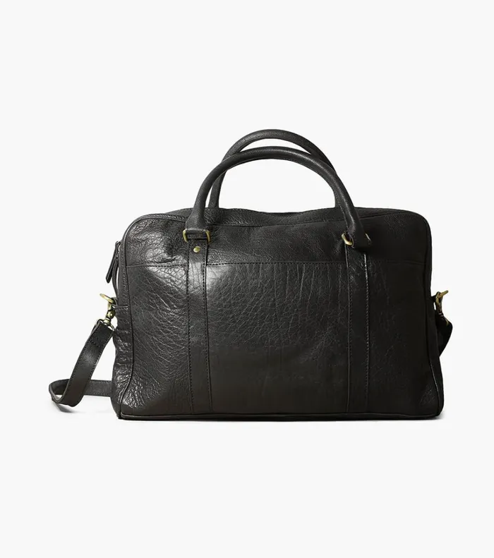 Florsheim Bags Porter Leather Laptop Bag Black 8211 Men