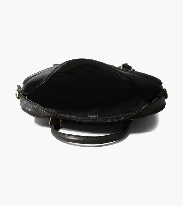 Florsheim Bags Porter Leather Laptop Bag Black 8211 Men