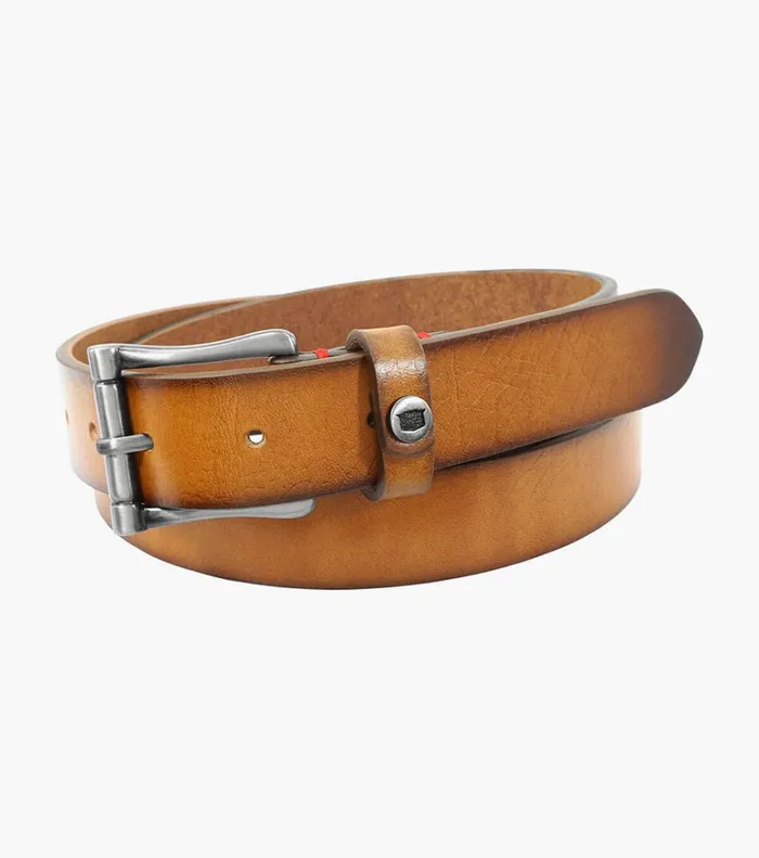 Florsheim Belts and Suspenders Gilmore Saddle Leather Bit Belt Tan 8211 Men