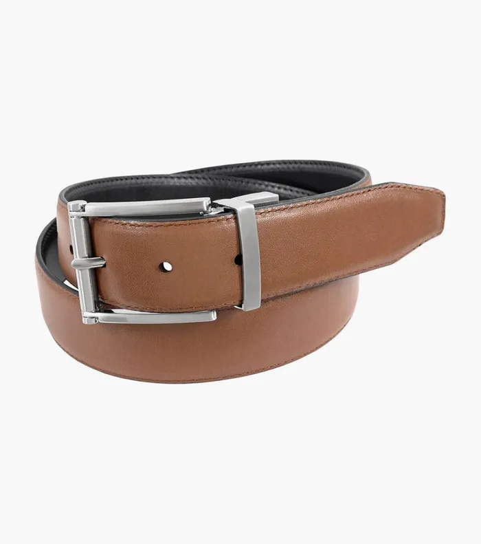 Florsheim Belts and Suspenders Lofton Reversible Belt Copper 8211 Men