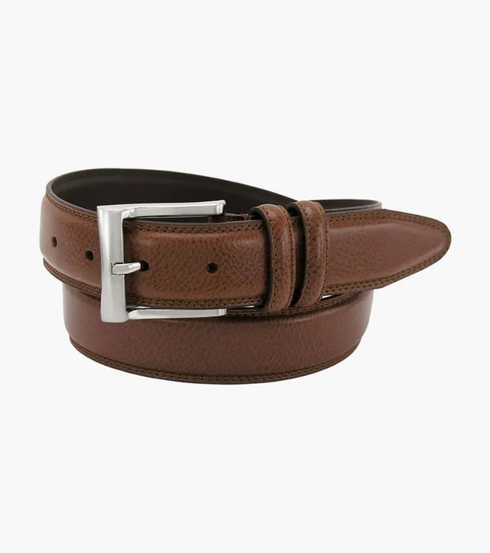 Florsheim Belts and Suspenders Martin XL Pebble Grain Leather Belt Cognac 8211 Men Florsheim Belts and Suspenders Martin XL Pebble Grain Leather Belt Cognac 8211 Men