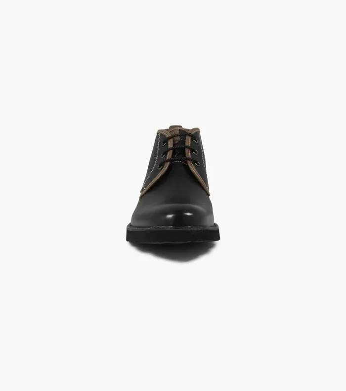 Florsheim Boots Casey Plain Toe Chukka Boot Black 8211 Men