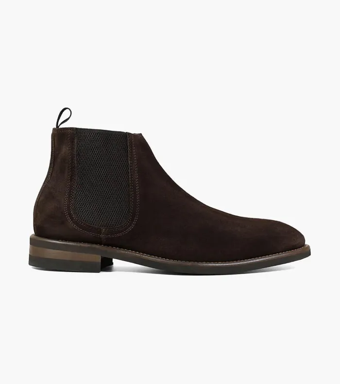Florsheim Boots Flash XL Plain Toe Gore Boot Brown 8211 Men