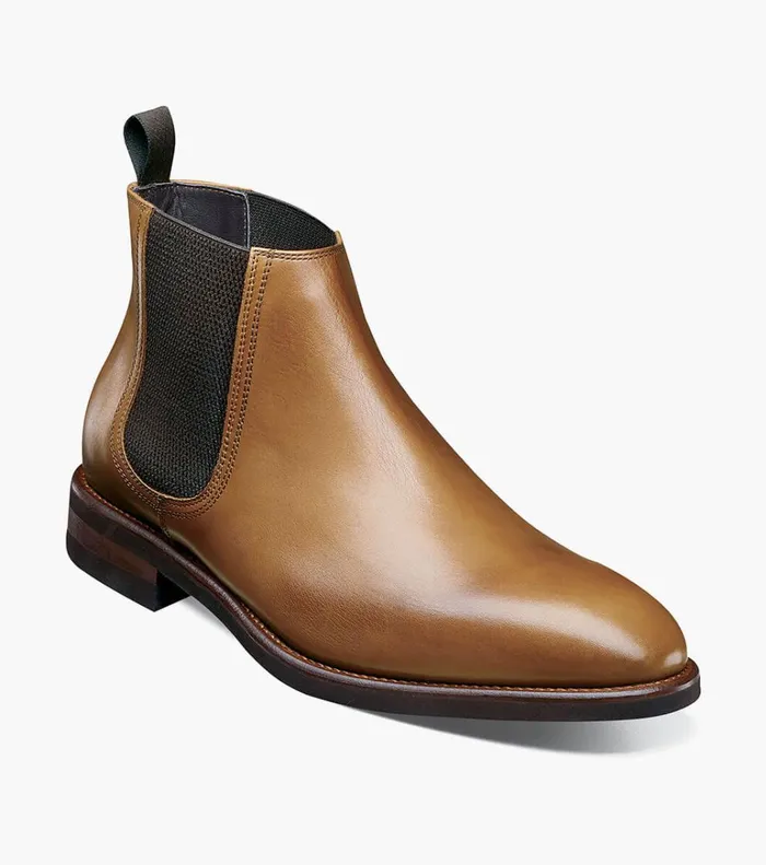 Florsheim Boots Flash XL Plain Toe Gore Boot Cognac 8211 Men