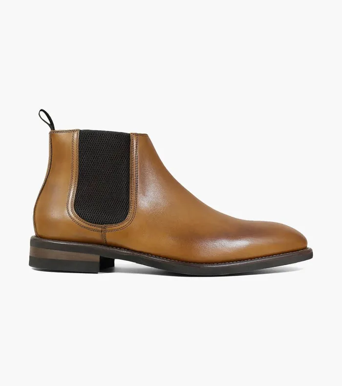 Florsheim Boots Flash XL Plain Toe Gore Boot Cognac 8211 Men