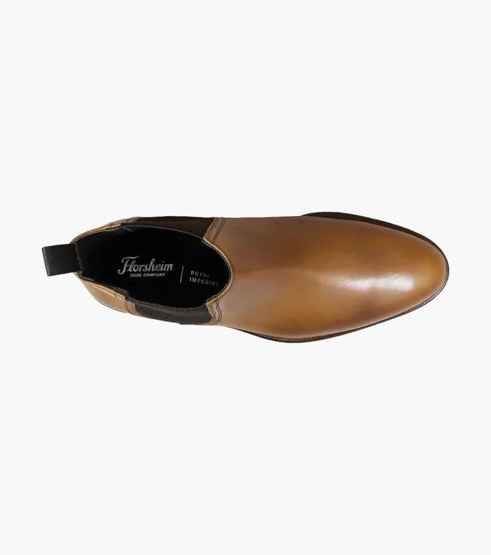 Florsheim Boots Flash XL Plain Toe Gore Boot Cognac 8211 Men
