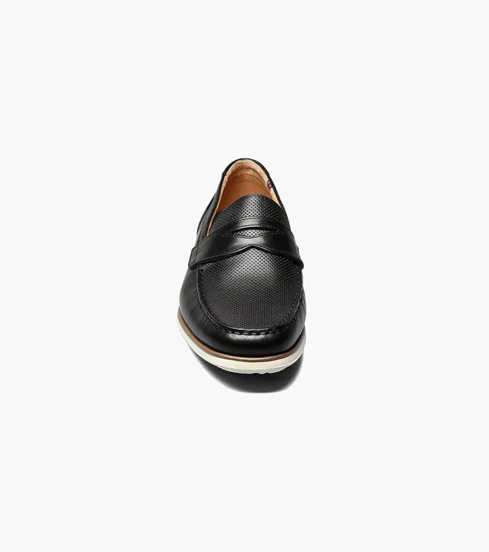 Florsheim Casual Shoes Atlantic Moc Toe Penny Loafer Black 8211 Men