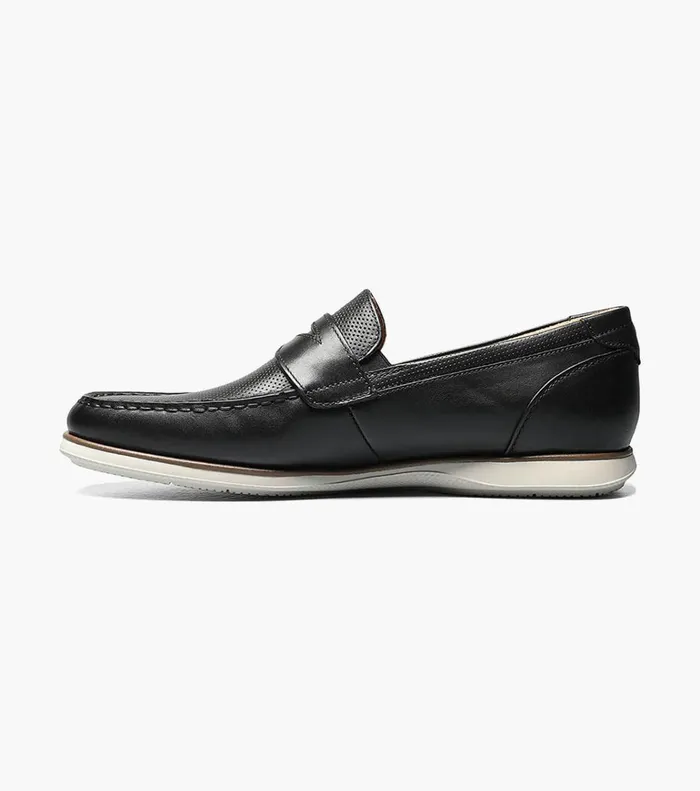 Florsheim Casual Shoes Atlantic Moc Toe Penny Loafer Black 8211 Men