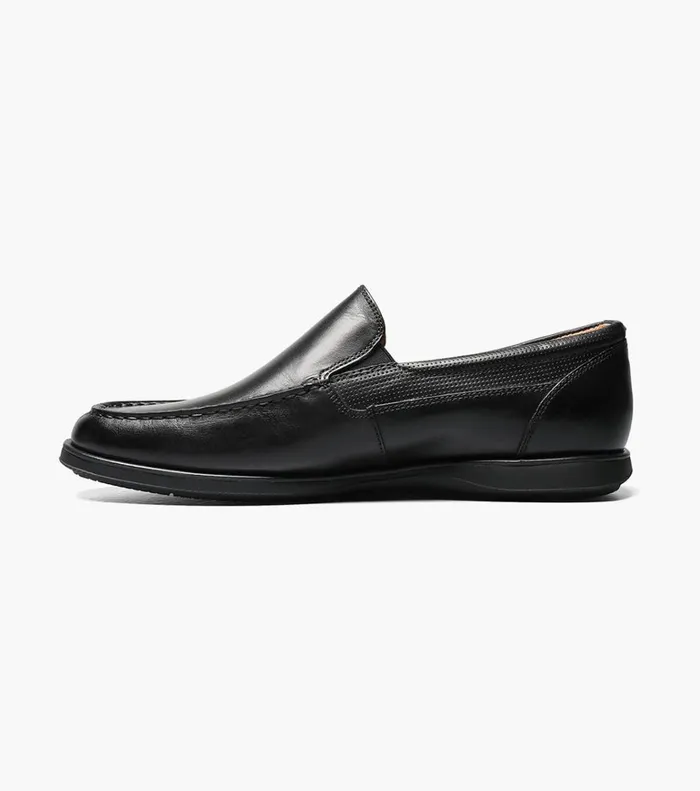 Florsheim Casual Shoes Atlantic Moc Toe Venetian Slip On Black 8211 Men