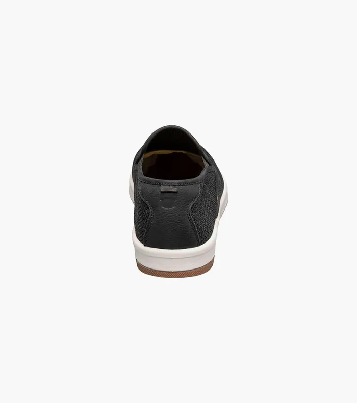 Florsheim Casual Shoes Crossover Knit Plain Toe Slip On Sneaker Black 8211 Men