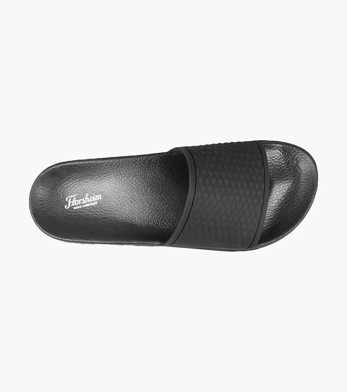 Florsheim Casual Shoes Curva Slide Sandal Black 8211 Men