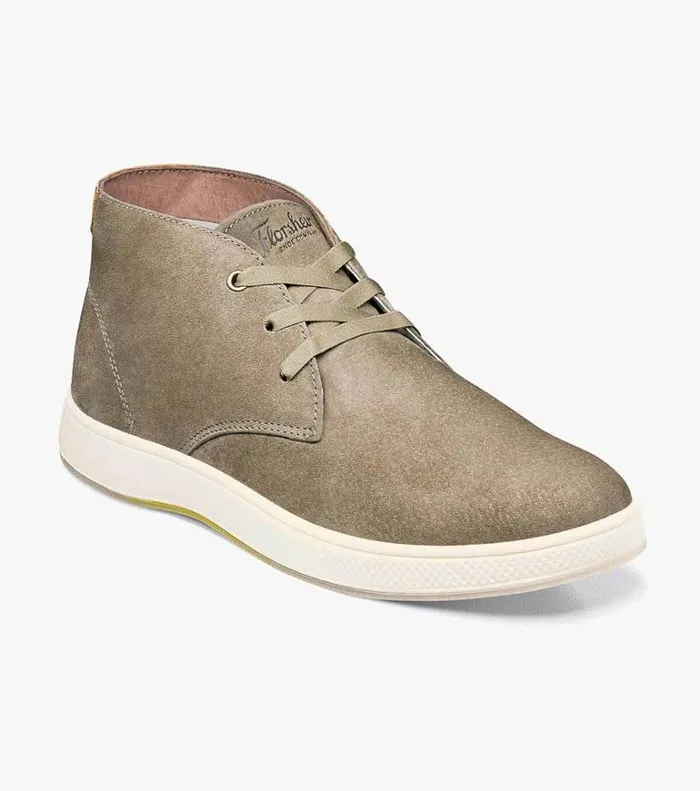 Florsheim Casual Shoes Edge Plain Toe Chukka Boot Olive 8211 Men