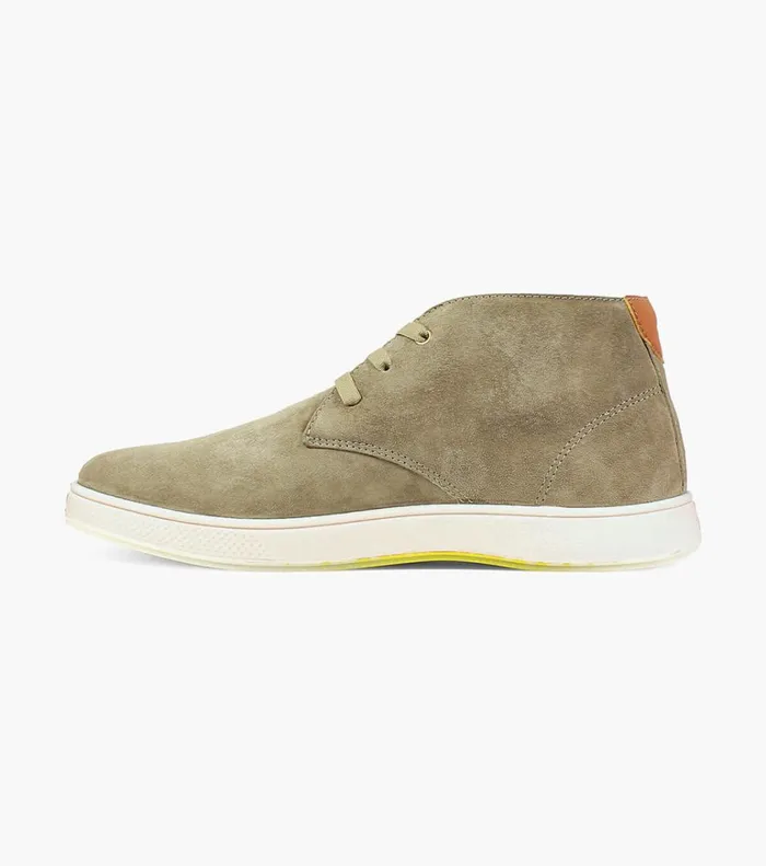 Florsheim Casual Shoes Edge Plain Toe Chukka Boot Olive 8211 Men