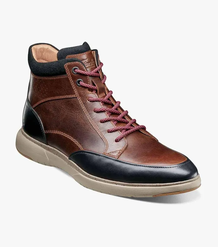 Florsheim Casual Shoes Flair Moc Toe Lace Up Boot Brown Multi 8211 Men