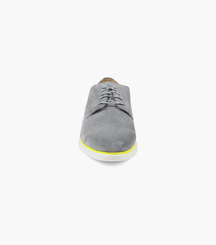 Florsheim Casual Shoes Fuel 5Eye Plain Toe Oxford Gray Suede 8211 Men
