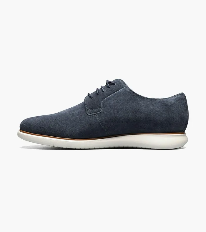 Florsheim Casual Shoes Fuel 5Eye Plain Toe Oxford Navy Suede 8211 Men