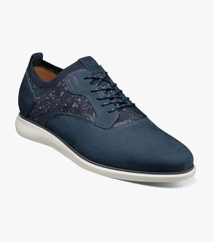 Florsheim Casual Shoes Fuel Knit Plain Toe Oxford Indigo 8211 Men