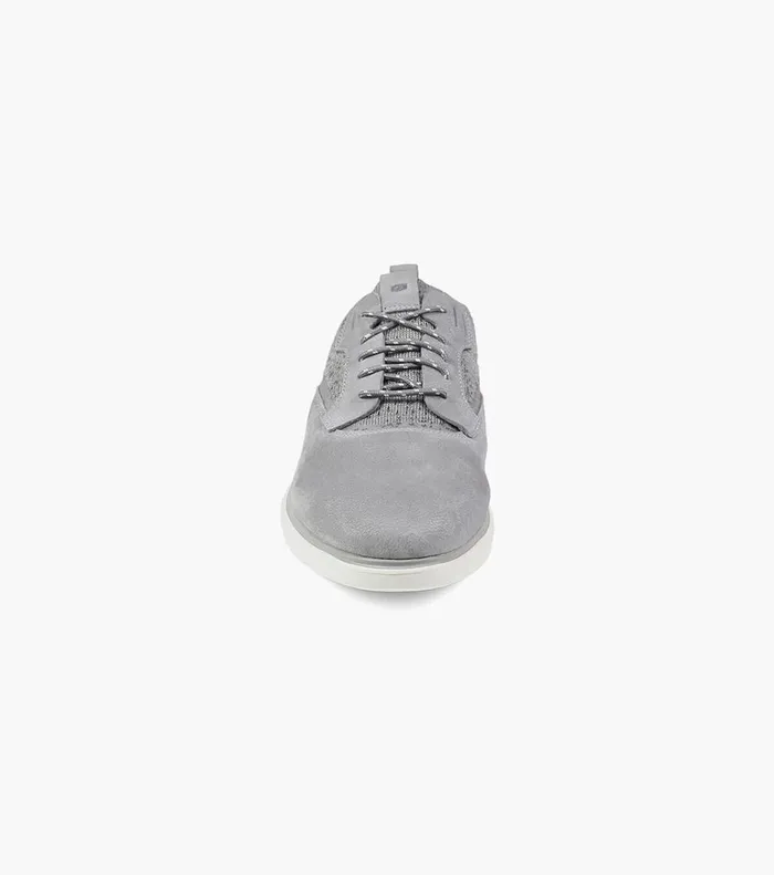 Florsheim Casual Shoes Fuel Knit Plain Toe Oxford Light Gray 8211 Men