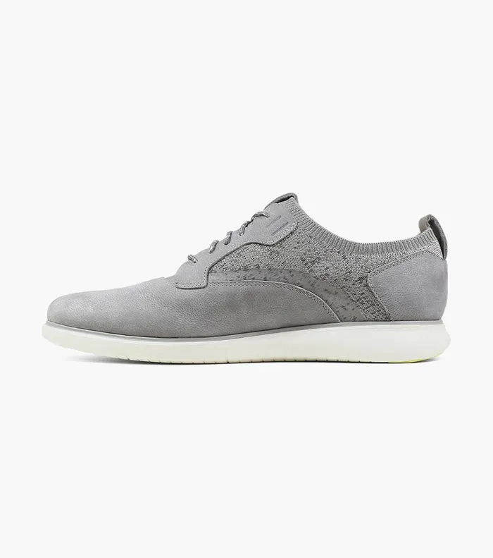 Florsheim Casual Shoes Fuel Knit Plain Toe Oxford Light Gray 8211 Men