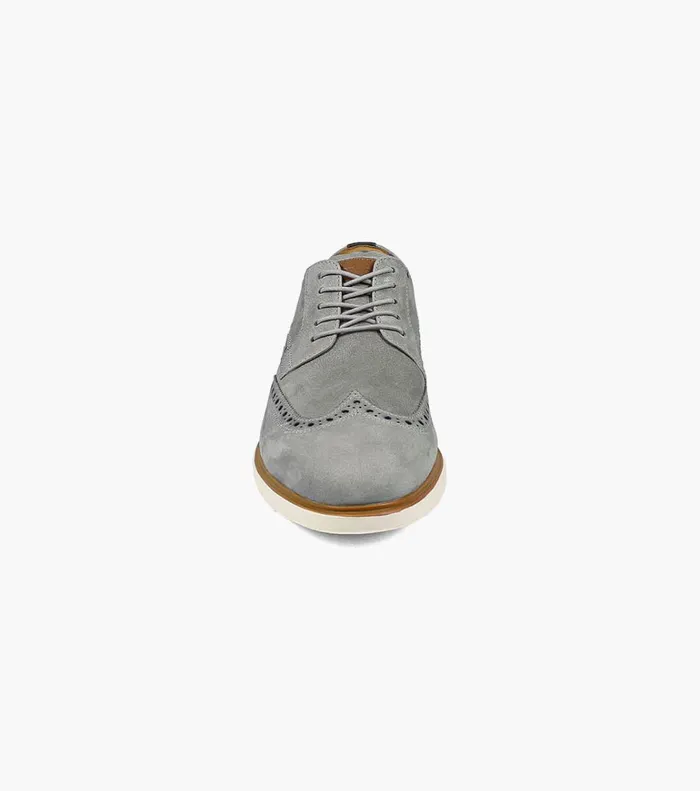 Florsheim Casual Shoes Fuel Wingtip Oxford Light Gray 8211 Men