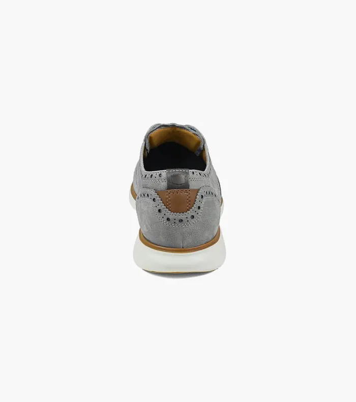Florsheim Casual Shoes Fuel Wingtip Oxford Light Gray 8211 Men