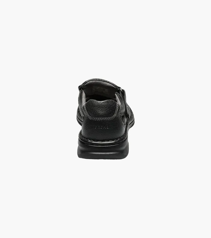 Florsheim Casual Shoes Getaway Fisherman Sandal Black 8211 Men