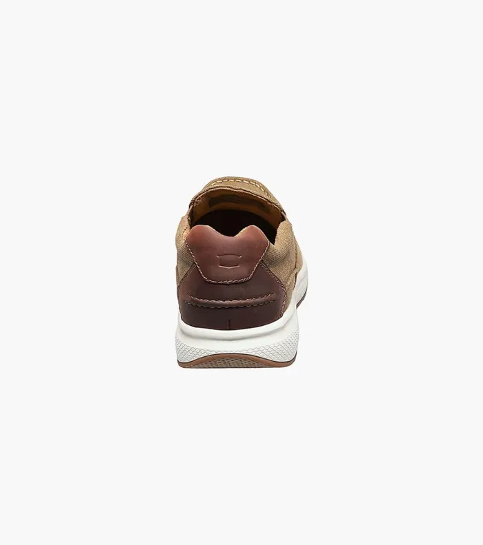 Florsheim Casual Shoes Great Lakes Canvas Moc Toe Slip On Sand 8211 Men