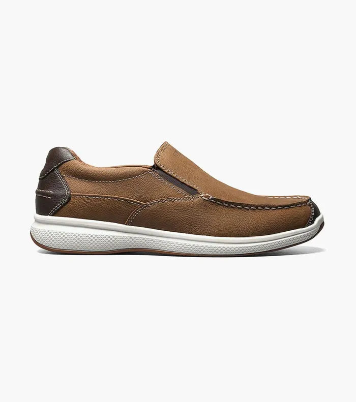 Florsheim Casual Shoes Great Lakes Moc Toe Slip On Stone 8211 Men