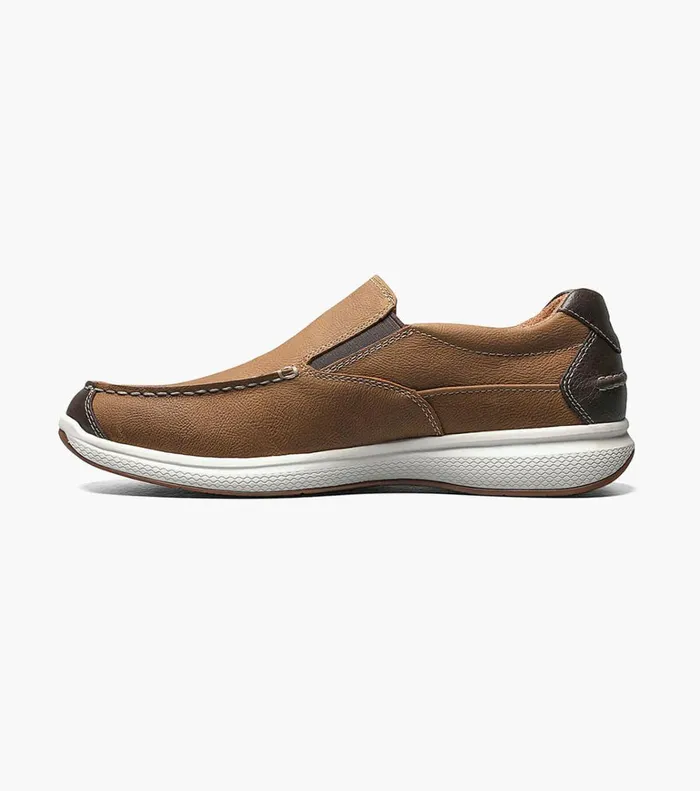Florsheim Casual Shoes Great Lakes Moc Toe Slip On Stone 8211 Men