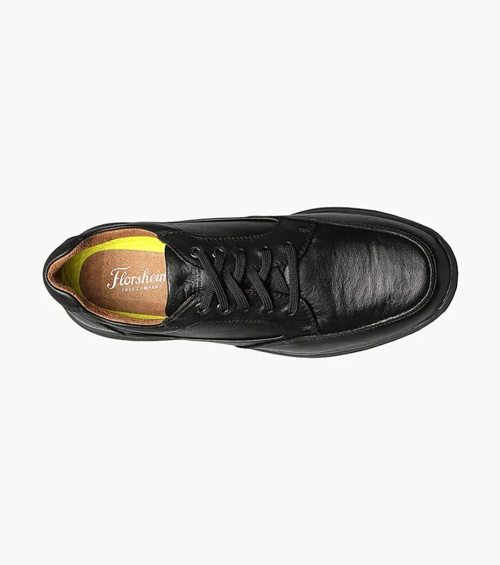 Florsheim Casual Shoes Great Lakes Moc Toe Walk Black Tumbled 8211 Men