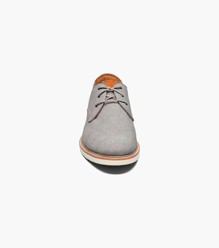 Florsheim Casual Shoes Highland Canvas Plain Toe Oxford Gray 8211 Men