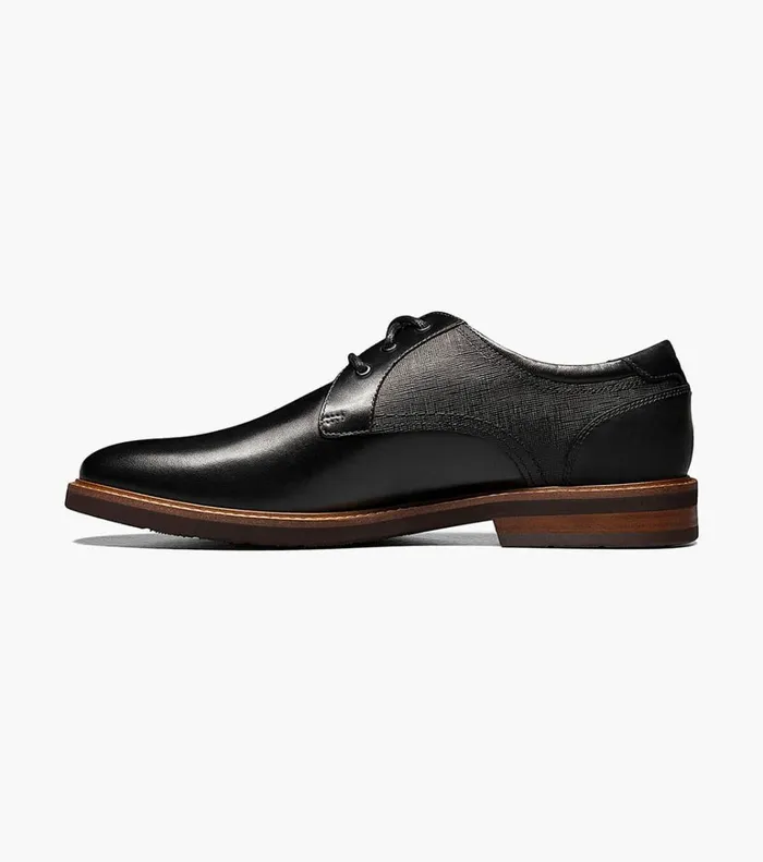 Florsheim Casual Shoes Highland II Plain Toe Oxford Black 8211 Men