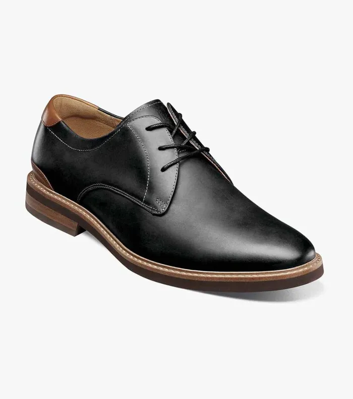 Florsheim Casual Shoes Highland Plain Toe Oxford Black Ch 8211 Men