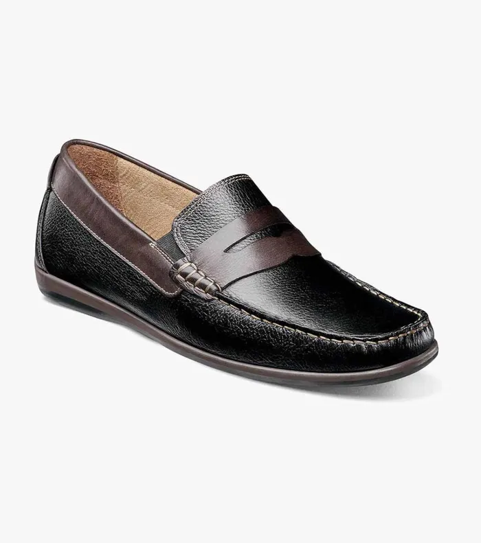 Florsheim Casual Shoes Intrepid Moc Toe Penny Driver Black Multi 8211 Men