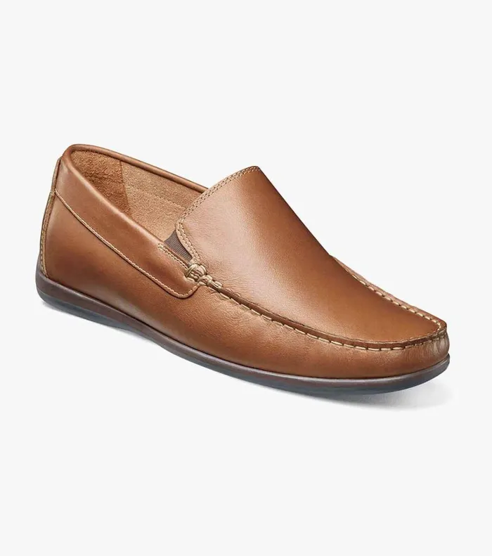 Florsheim Casual Shoes Intrepid Moc Toe Venetian Driver Cognac 8211 Men