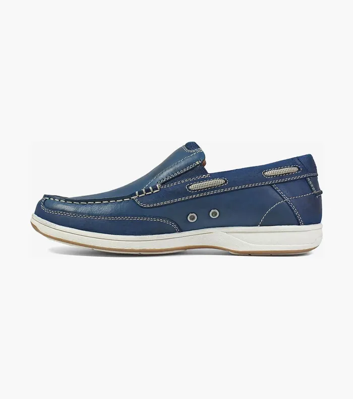 Florsheim Casual Shoes Lakeside Moc Toe Slip On Indigo 8211 Men