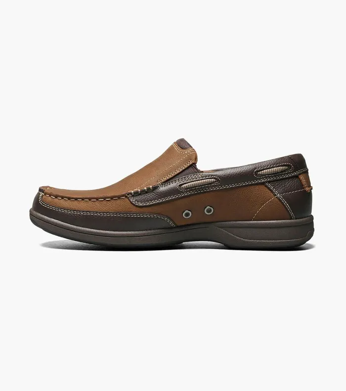 Florsheim Casual Shoes Lakeside Moc Toe Slip On Stone 8211 Men