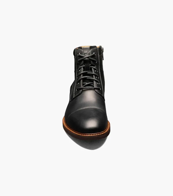 Florsheim Casual Shoes Lodge Cap Toe Lace Up Boot Black Ch 8211 Men