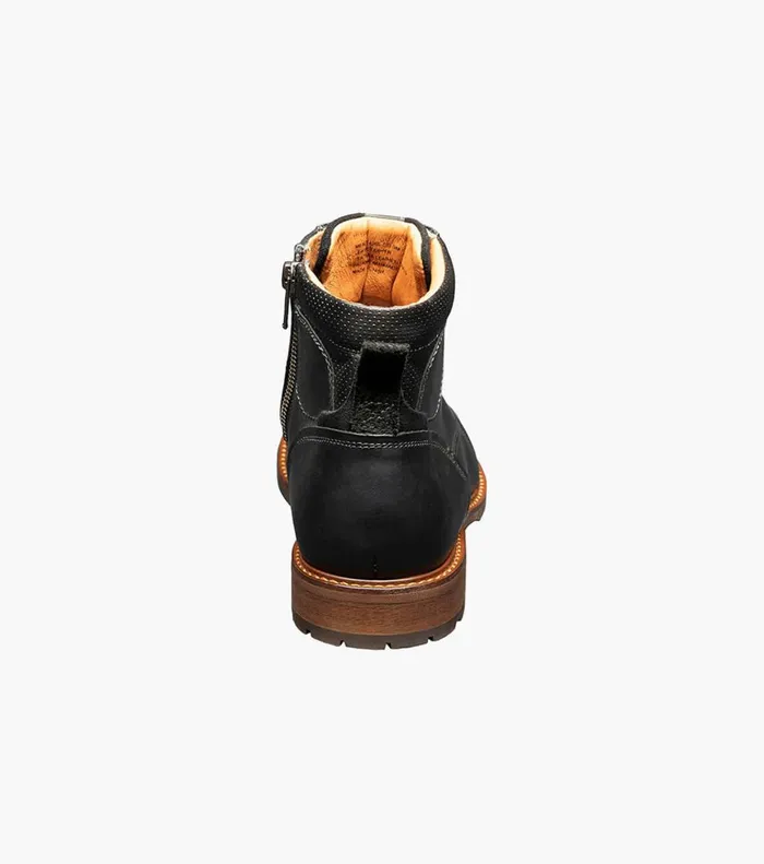 Florsheim Casual Shoes Lodge Cap Toe Lace Up Boot Black Ch 8211 Men