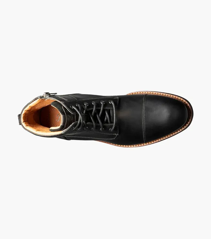 Florsheim Casual Shoes Lodge Cap Toe Lace Up Boot Black Ch 8211 Men