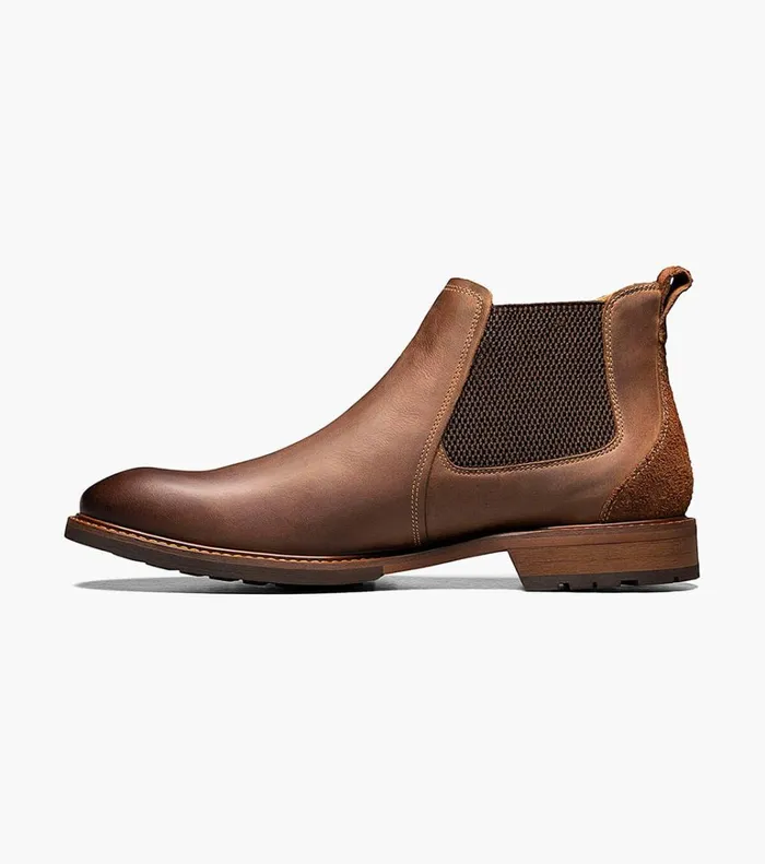 Florsheim Casual Shoes Lodge Plain Toe Gore Boot Brown Ch 8211 Men