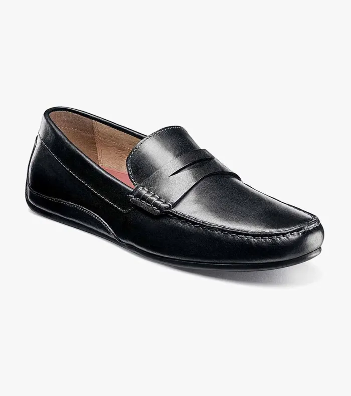 Florsheim Casual Shoes Oval Moc Toe Penny Driver Black 8211 Men