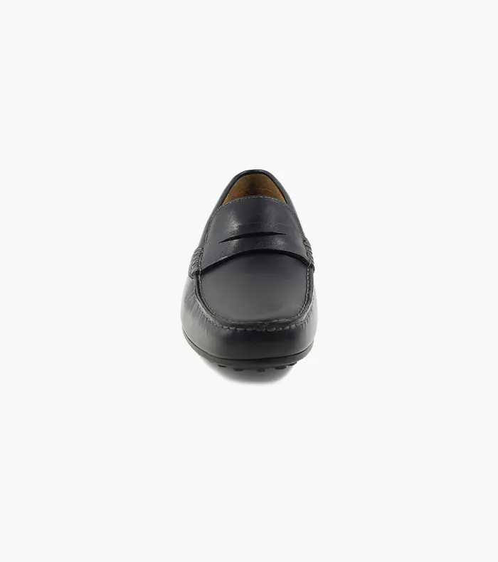 Florsheim Casual Shoes Oval Moc Toe Penny Driver Black 8211 Men