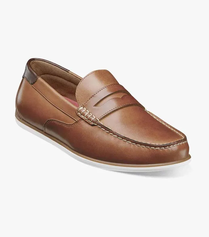Florsheim Casual Shoes Sportster Moc Toe Penny Driver Cognac 8211 Men