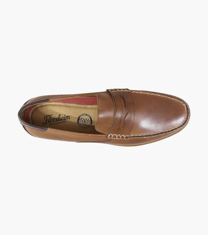 Florsheim Casual Shoes Sportster Moc Toe Penny Driver Cognac 8211 Men