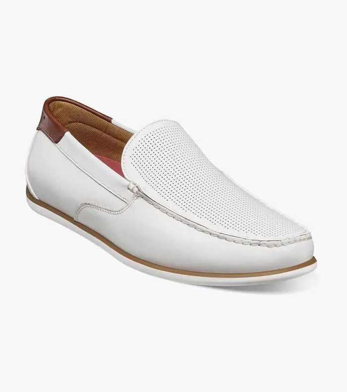 Florsheim Casual Shoes Sportster Moc Toe Venetian Driver White 8211 Men