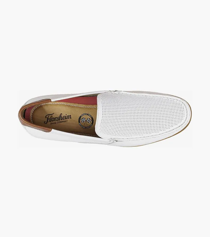 Florsheim Casual Shoes Sportster Moc Toe Venetian Driver White 8211 Men