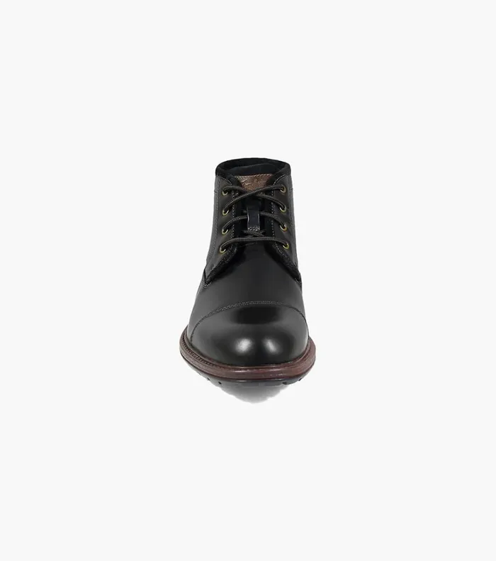 Florsheim Casual Shoes Vandall Cap Toe Lace Up Boot Black 8211 Men