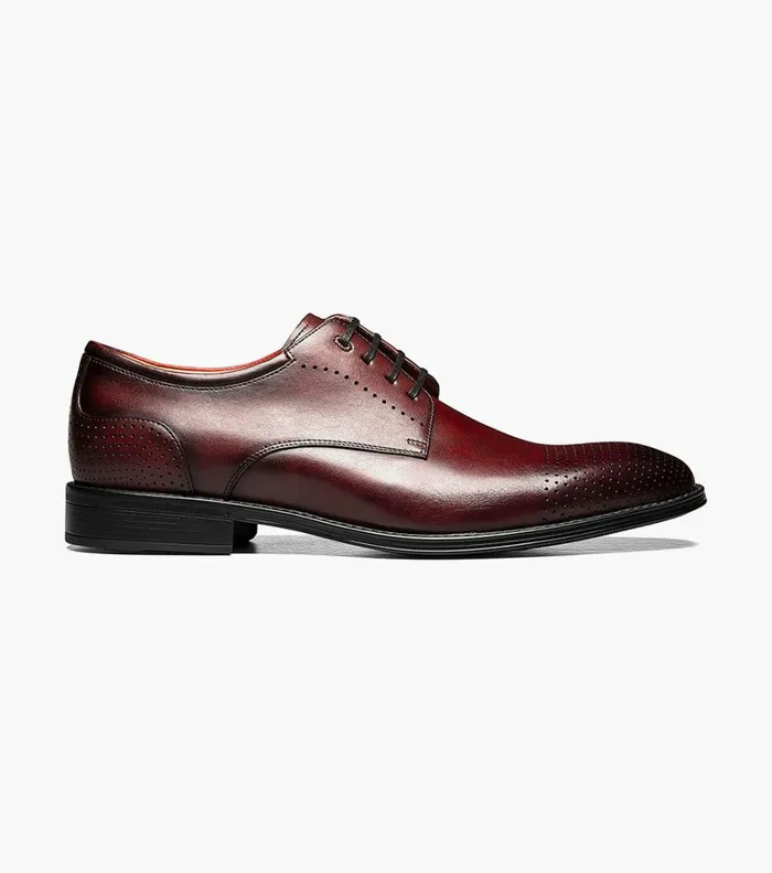 Florsheim Dress Shoes Amelio Perf Cap Toe Oxford Burgundy 8211 Men