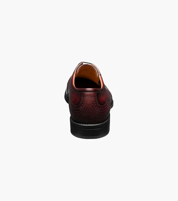 Florsheim Dress Shoes Amelio Perf Cap Toe Oxford Burgundy 8211 Men